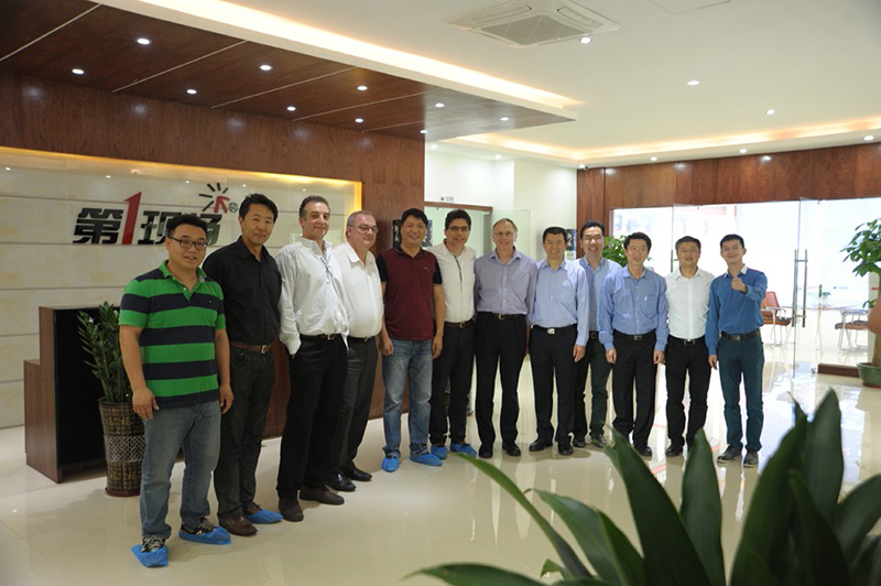 Warmly welcome the leaders of ON Semiconductor to visit Jarvis Smart (ShenZhen) Co., Ltd